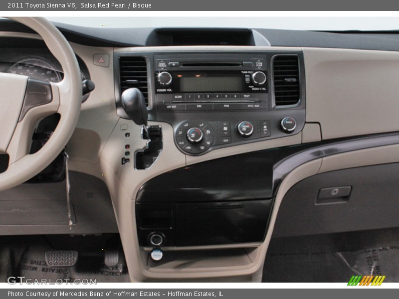 Salsa Red Pearl / Bisque 2011 Toyota Sienna V6