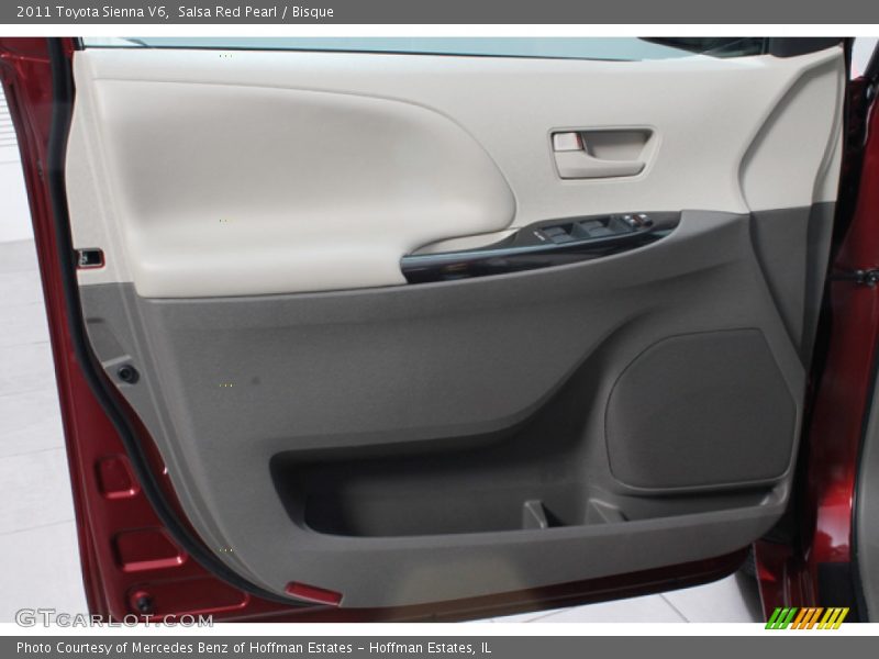 Salsa Red Pearl / Bisque 2011 Toyota Sienna V6