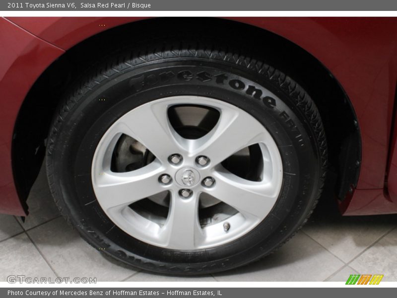 Salsa Red Pearl / Bisque 2011 Toyota Sienna V6