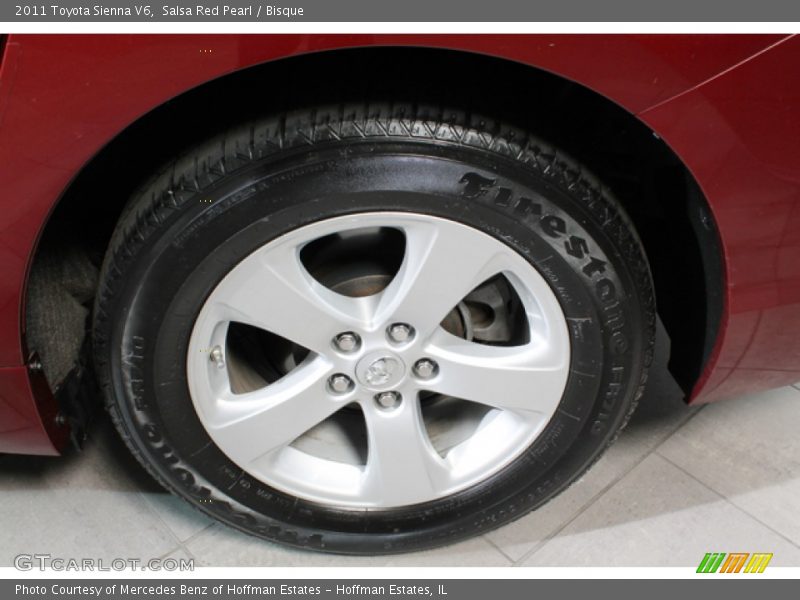 Salsa Red Pearl / Bisque 2011 Toyota Sienna V6