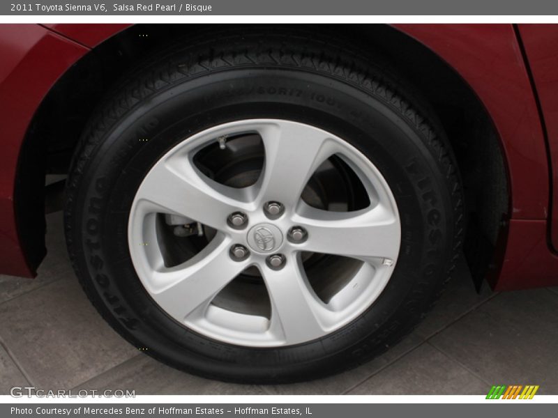 Salsa Red Pearl / Bisque 2011 Toyota Sienna V6