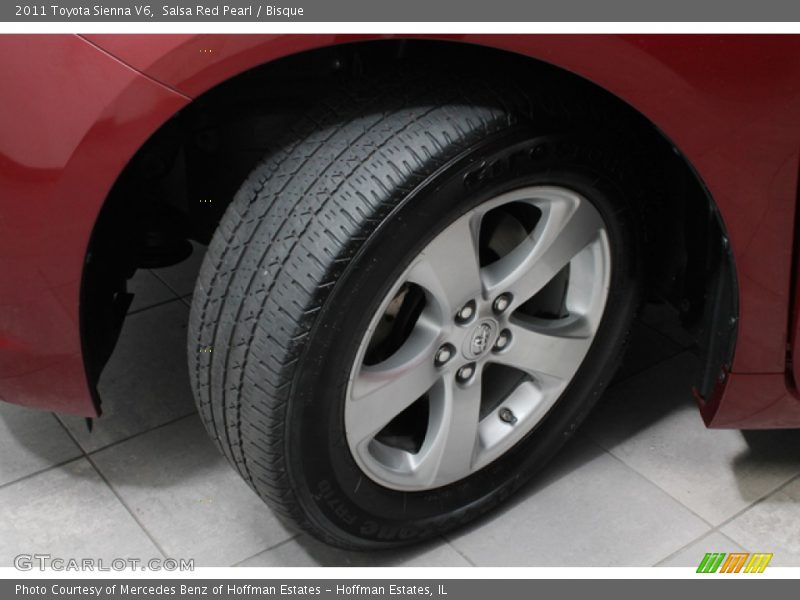 Salsa Red Pearl / Bisque 2011 Toyota Sienna V6
