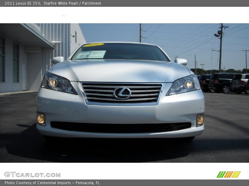 Starfire White Pearl / Parchment 2011 Lexus ES 350