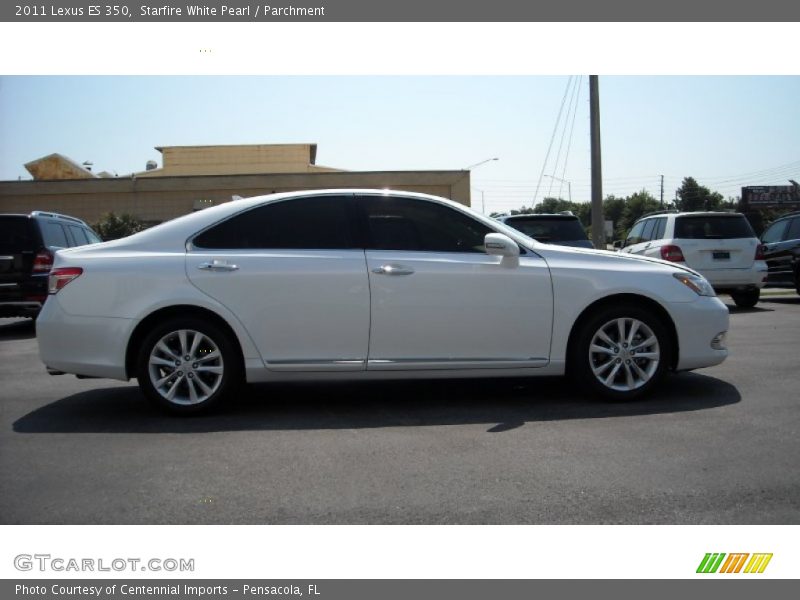 Starfire White Pearl / Parchment 2011 Lexus ES 350