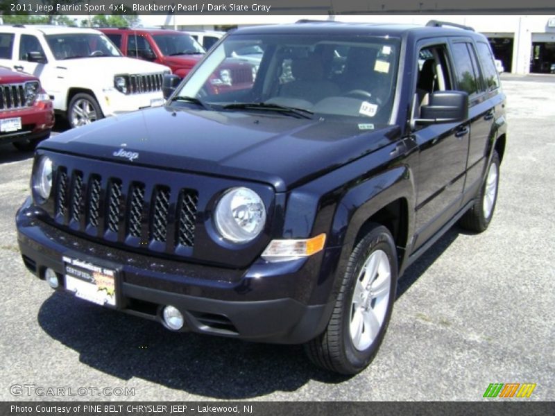 Blackberry Pearl / Dark Slate Gray 2011 Jeep Patriot Sport 4x4
