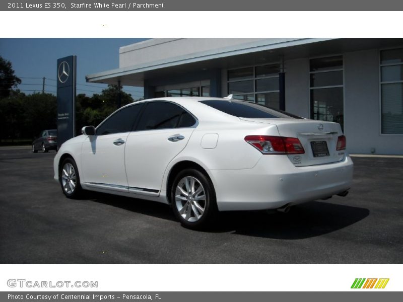 Starfire White Pearl / Parchment 2011 Lexus ES 350