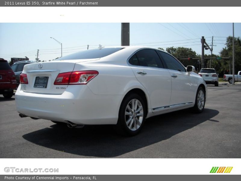Starfire White Pearl / Parchment 2011 Lexus ES 350
