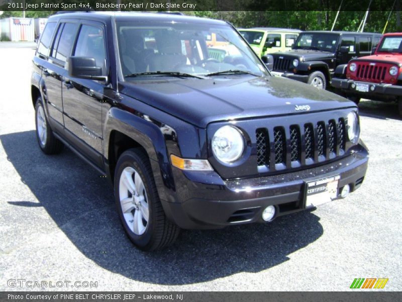 Blackberry Pearl / Dark Slate Gray 2011 Jeep Patriot Sport 4x4