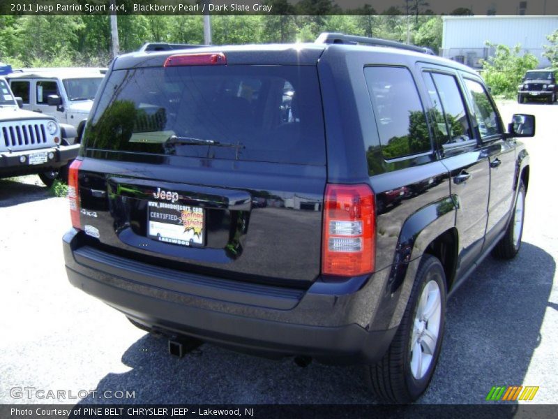 Blackberry Pearl / Dark Slate Gray 2011 Jeep Patriot Sport 4x4