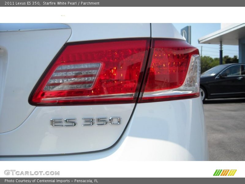 Starfire White Pearl / Parchment 2011 Lexus ES 350