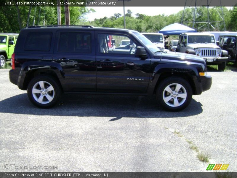 Blackberry Pearl / Dark Slate Gray 2011 Jeep Patriot Sport 4x4