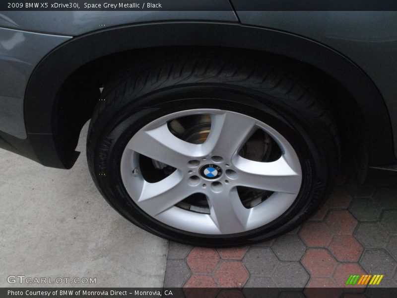 Space Grey Metallic / Black 2009 BMW X5 xDrive30i