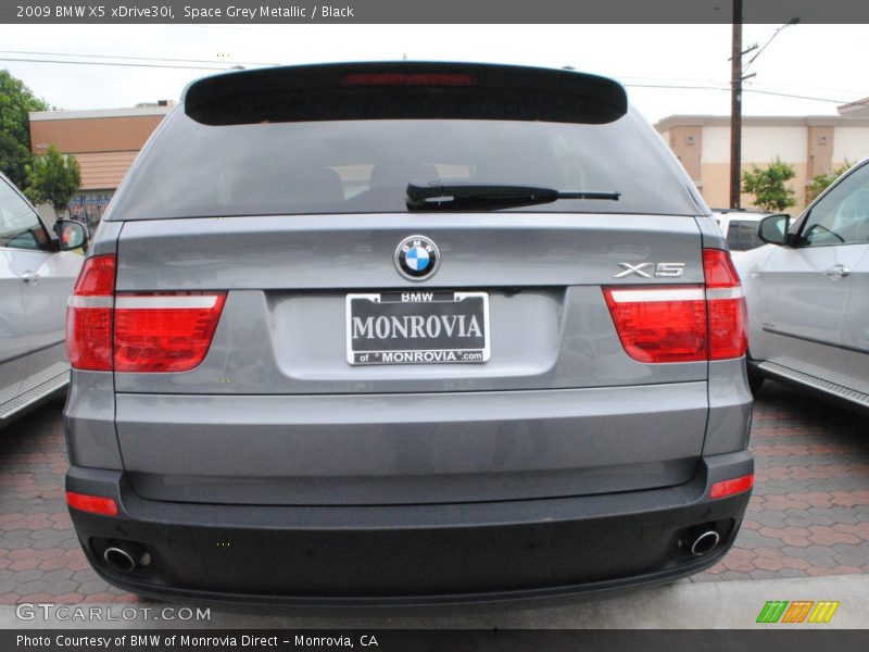 Space Grey Metallic / Black 2009 BMW X5 xDrive30i