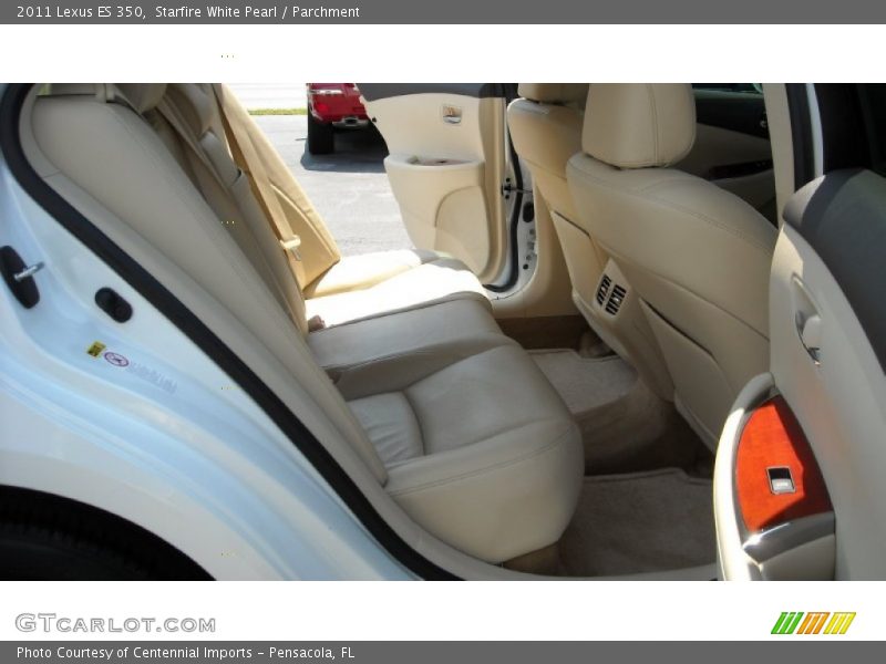 Starfire White Pearl / Parchment 2011 Lexus ES 350