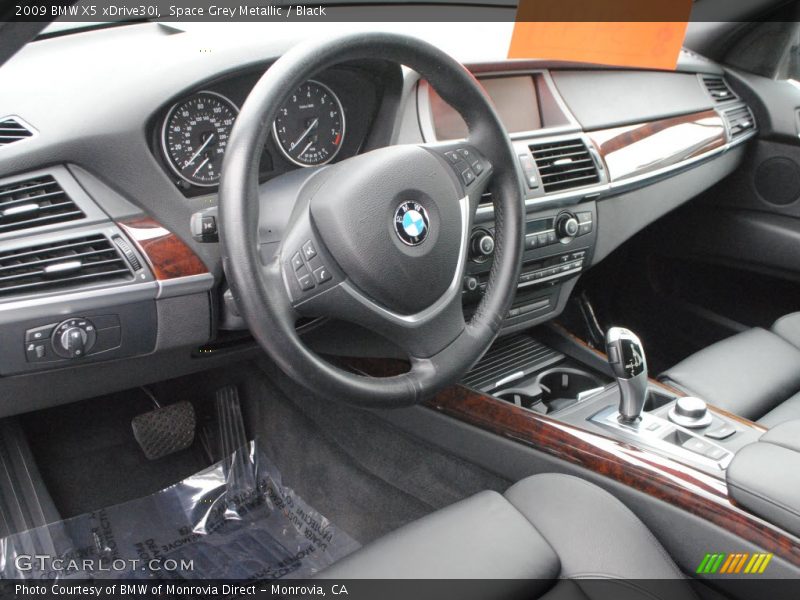 Space Grey Metallic / Black 2009 BMW X5 xDrive30i