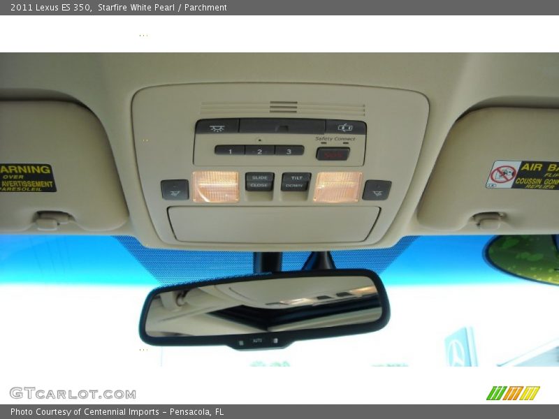 Starfire White Pearl / Parchment 2011 Lexus ES 350