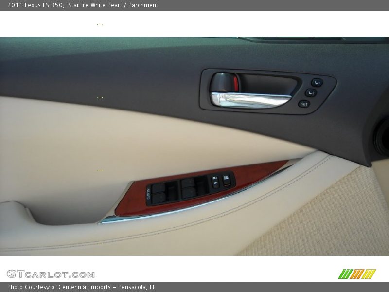 Starfire White Pearl / Parchment 2011 Lexus ES 350