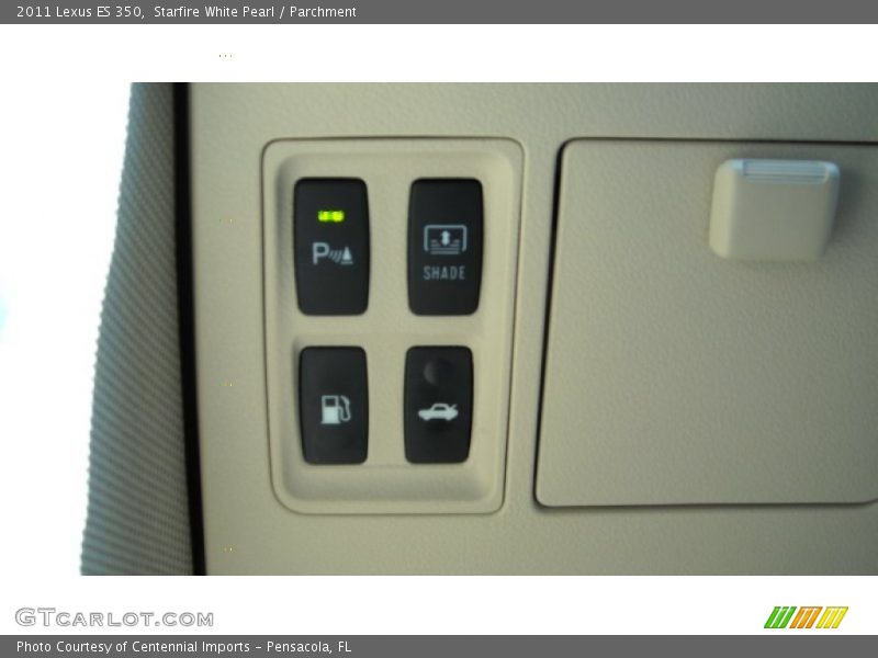 Starfire White Pearl / Parchment 2011 Lexus ES 350