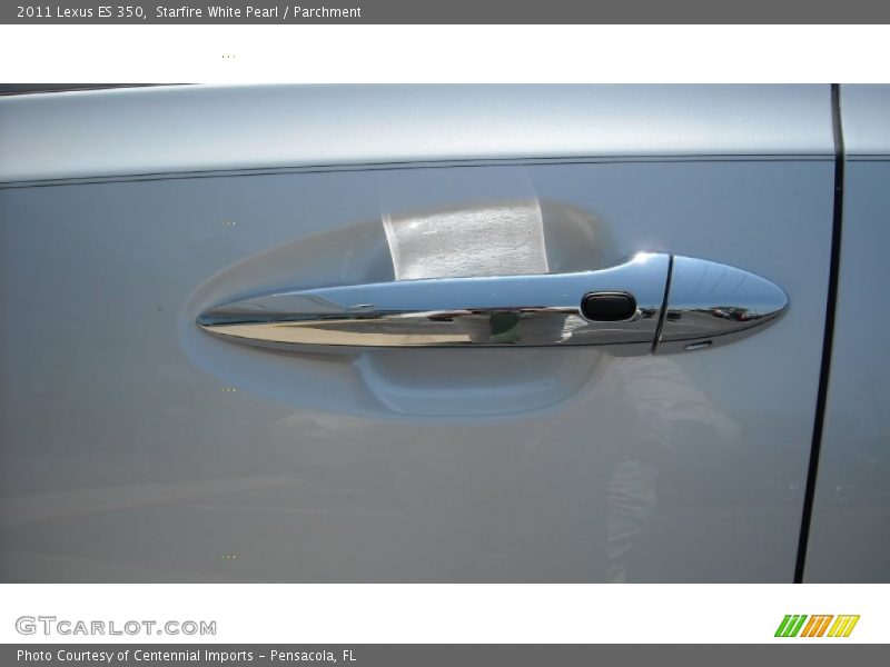 Starfire White Pearl / Parchment 2011 Lexus ES 350