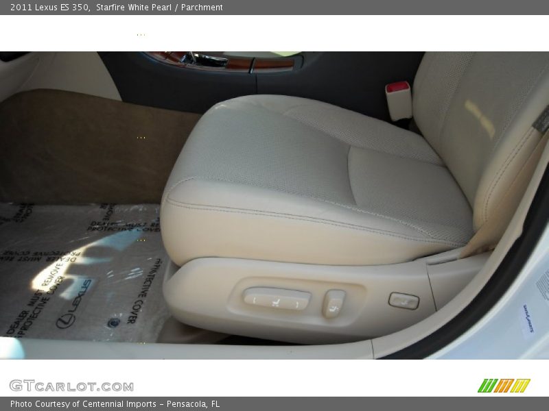 Starfire White Pearl / Parchment 2011 Lexus ES 350