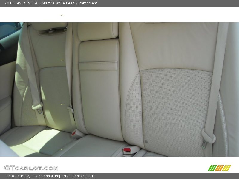 Starfire White Pearl / Parchment 2011 Lexus ES 350