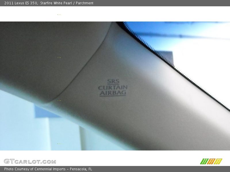 Starfire White Pearl / Parchment 2011 Lexus ES 350