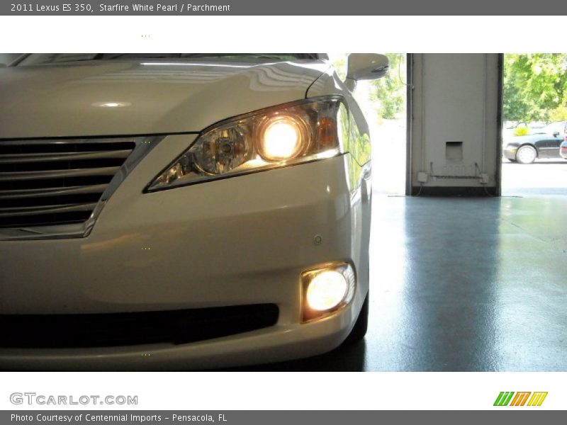 Starfire White Pearl / Parchment 2011 Lexus ES 350