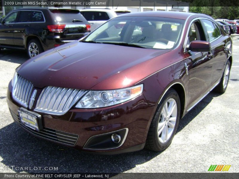 Cinnamon Metallic / Light Camel 2009 Lincoln MKS Sedan