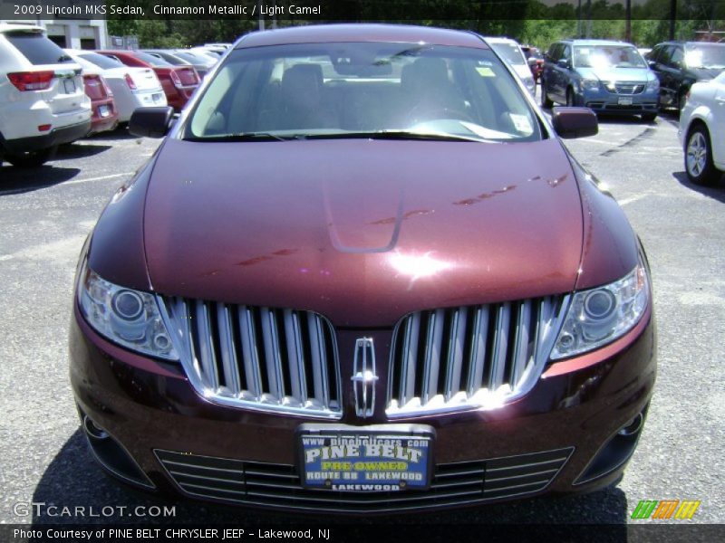 Cinnamon Metallic / Light Camel 2009 Lincoln MKS Sedan