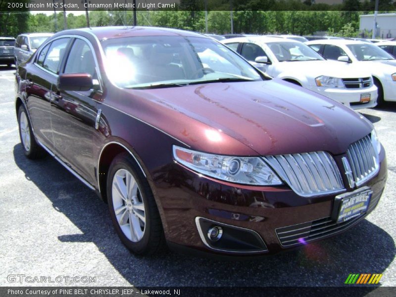 Cinnamon Metallic / Light Camel 2009 Lincoln MKS Sedan