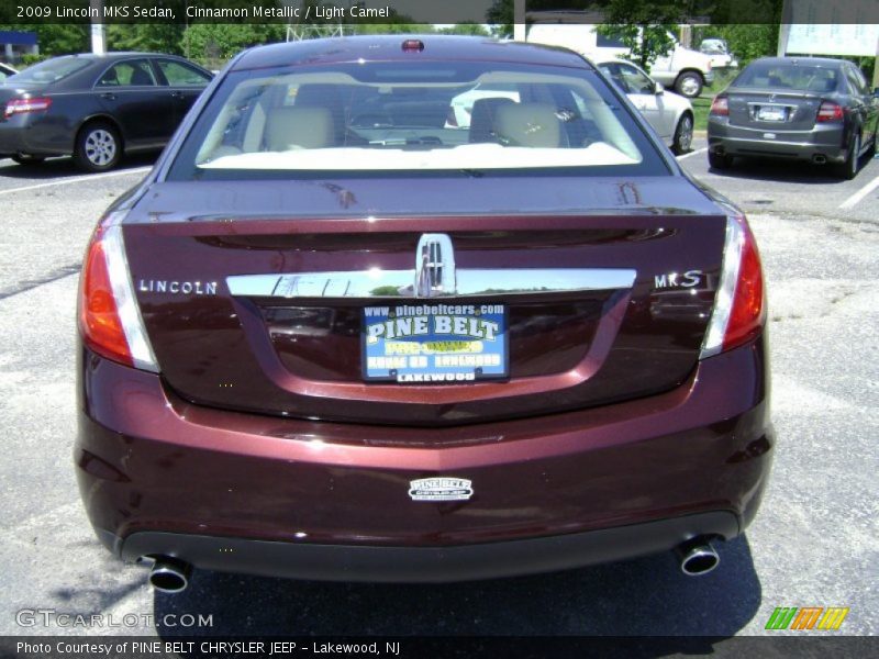 Cinnamon Metallic / Light Camel 2009 Lincoln MKS Sedan