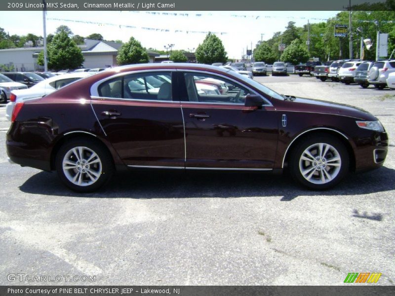 Cinnamon Metallic / Light Camel 2009 Lincoln MKS Sedan