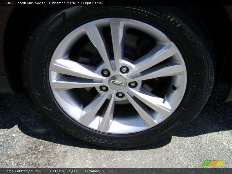 Cinnamon Metallic / Light Camel 2009 Lincoln MKS Sedan