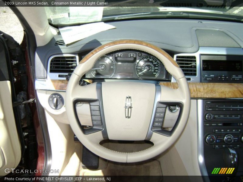 Cinnamon Metallic / Light Camel 2009 Lincoln MKS Sedan