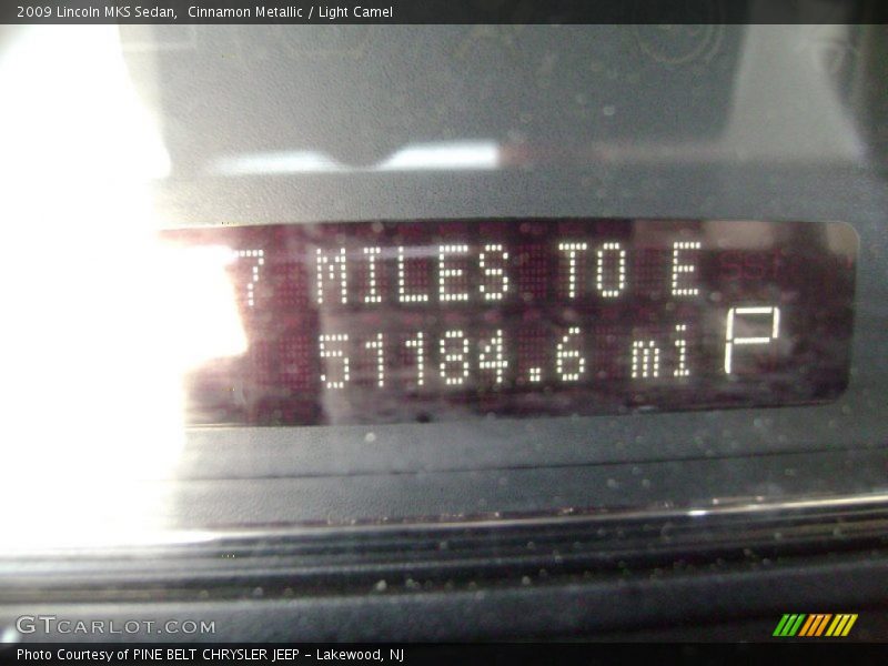 Cinnamon Metallic / Light Camel 2009 Lincoln MKS Sedan