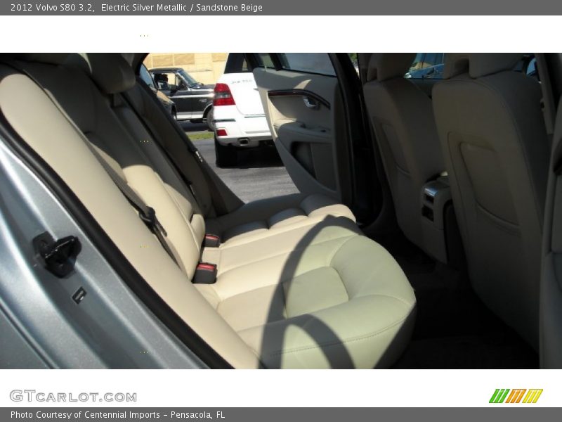 Electric Silver Metallic / Sandstone Beige 2012 Volvo S80 3.2