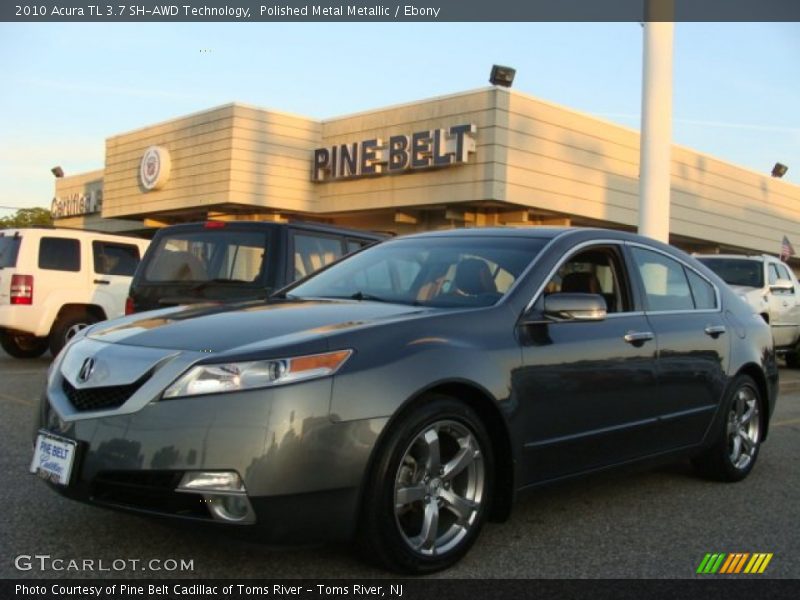 Polished Metal Metallic / Ebony 2010 Acura TL 3.7 SH-AWD Technology