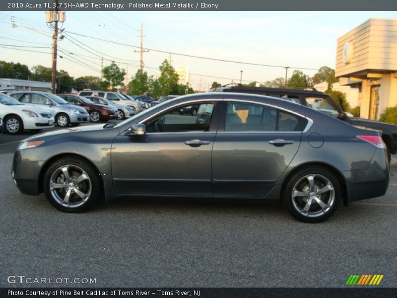 Polished Metal Metallic / Ebony 2010 Acura TL 3.7 SH-AWD Technology