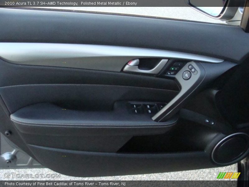 Polished Metal Metallic / Ebony 2010 Acura TL 3.7 SH-AWD Technology