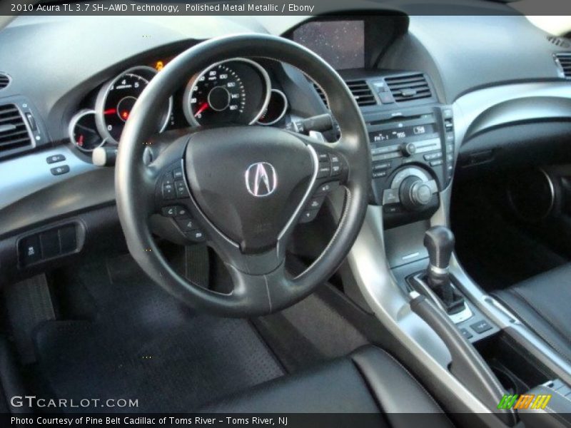 Polished Metal Metallic / Ebony 2010 Acura TL 3.7 SH-AWD Technology