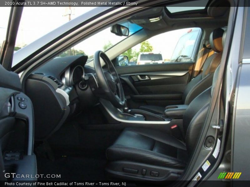 Polished Metal Metallic / Ebony 2010 Acura TL 3.7 SH-AWD Technology