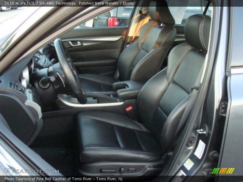 Polished Metal Metallic / Ebony 2010 Acura TL 3.7 SH-AWD Technology