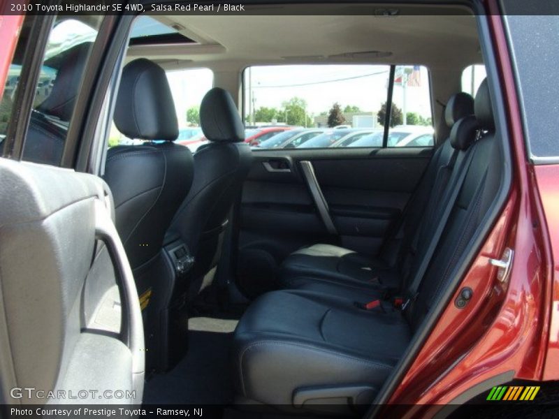 Salsa Red Pearl / Black 2010 Toyota Highlander SE 4WD