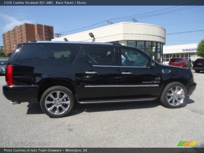 Black Raven / Ebony 2008 Cadillac Escalade ESV AWD