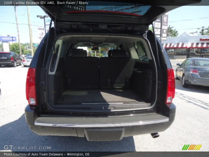 Black Raven / Ebony 2008 Cadillac Escalade ESV AWD