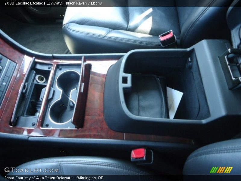 Black Raven / Ebony 2008 Cadillac Escalade ESV AWD
