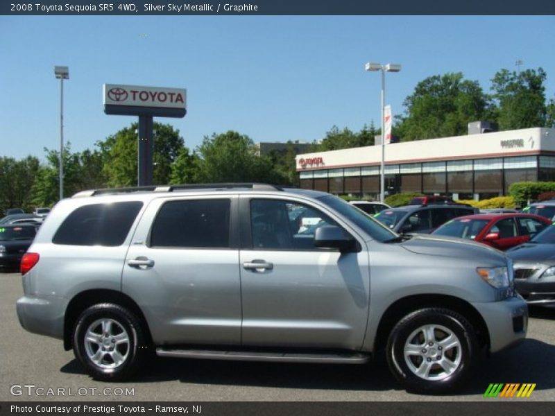 Silver Sky Metallic / Graphite 2008 Toyota Sequoia SR5 4WD