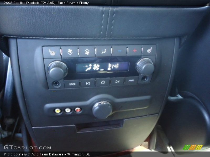 Black Raven / Ebony 2008 Cadillac Escalade ESV AWD