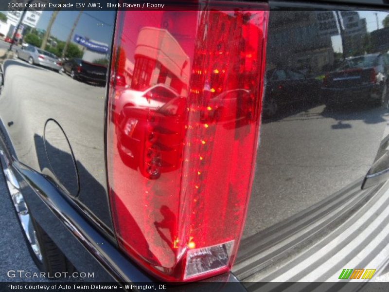 Black Raven / Ebony 2008 Cadillac Escalade ESV AWD