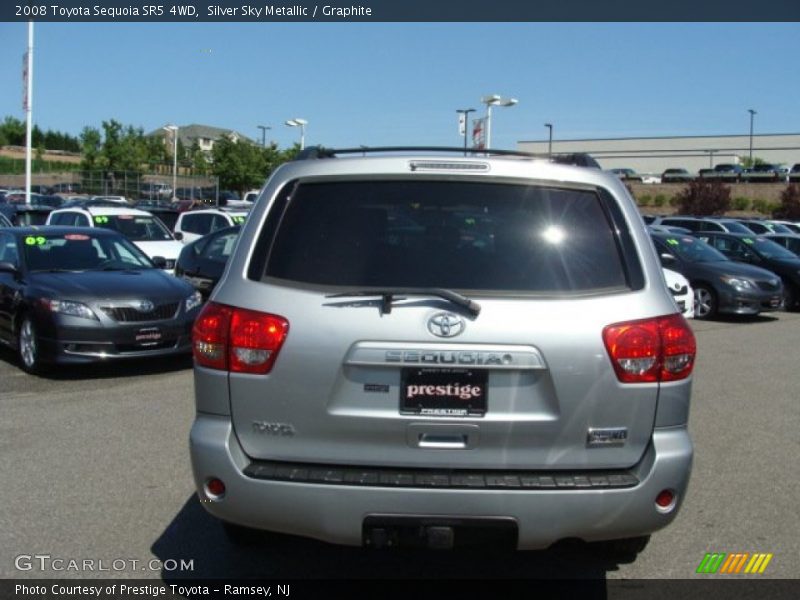 Silver Sky Metallic / Graphite 2008 Toyota Sequoia SR5 4WD